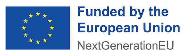 Logo for Funded by the European Union, Next Generation EU